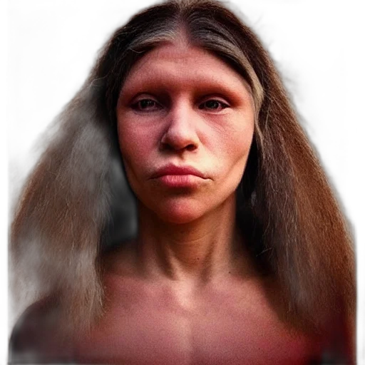 hair, face, creature, animal, photorealistic, 3d render, fantasy art, concept art transparent PNG cut-out