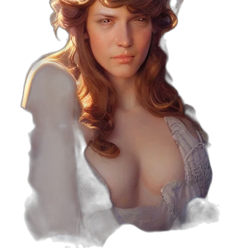 dress, crown, hat, face transparent PNG cut-out