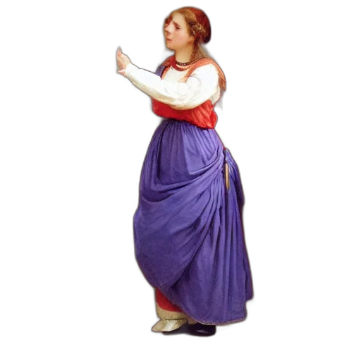 dress, staff, jewelry, sword transparent PNG cut-out