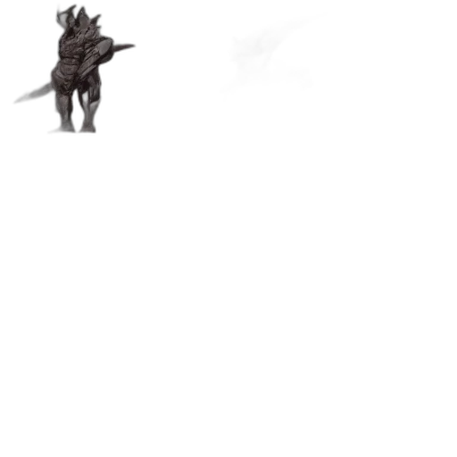 dragon, staff, weapon, creature transparent PNG cut-out