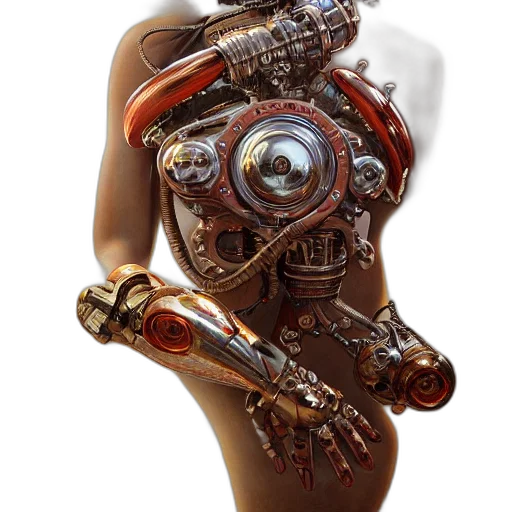 robot, jewelry, weapon, mask transparent PNG cut-out
