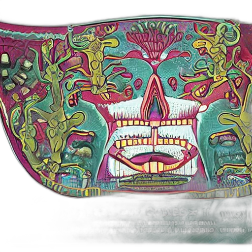 crown, mask, concept art, outer space transparent PNG cut-out