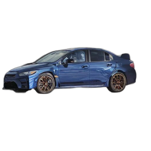 car, 3d render, photorealistic, 2019 transparent PNG cut-out