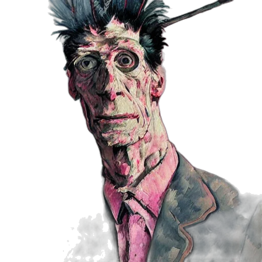 creature, face, mask, staff transparent PNG cut-out