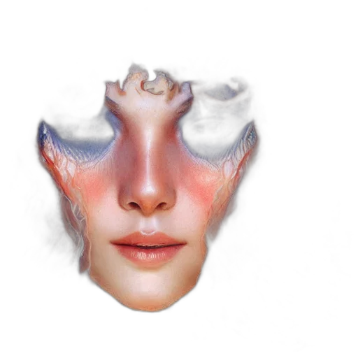 face, mask, creature, crown transparent PNG cut-out