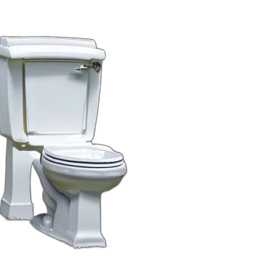 furniture, robot, 3d render, photorealistic, toilet, papered, house transparent PNG cut-out