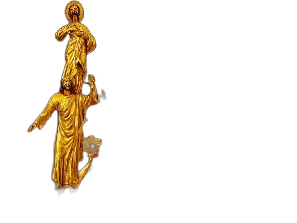 jewelry, staff, sword, 3d render, concept art, golden, watercolor, painting transparent PNG cut-out
