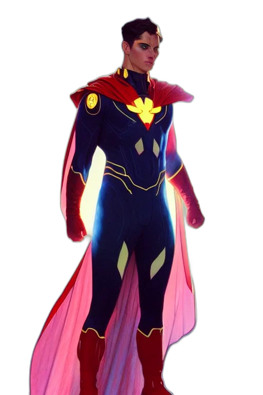 staff, concept art, comic book art, fantasy art, anime, neon, red, dark transparent PNG cut-out