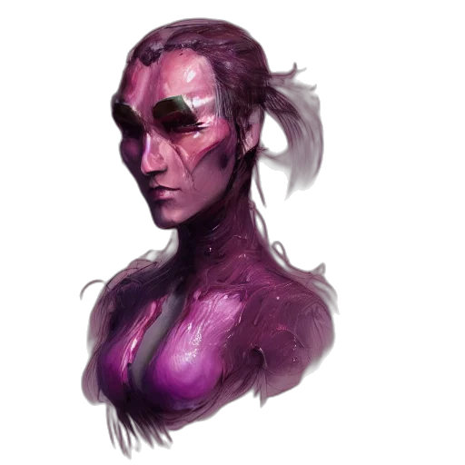 face, mask, creature, robot transparent PNG cut-out