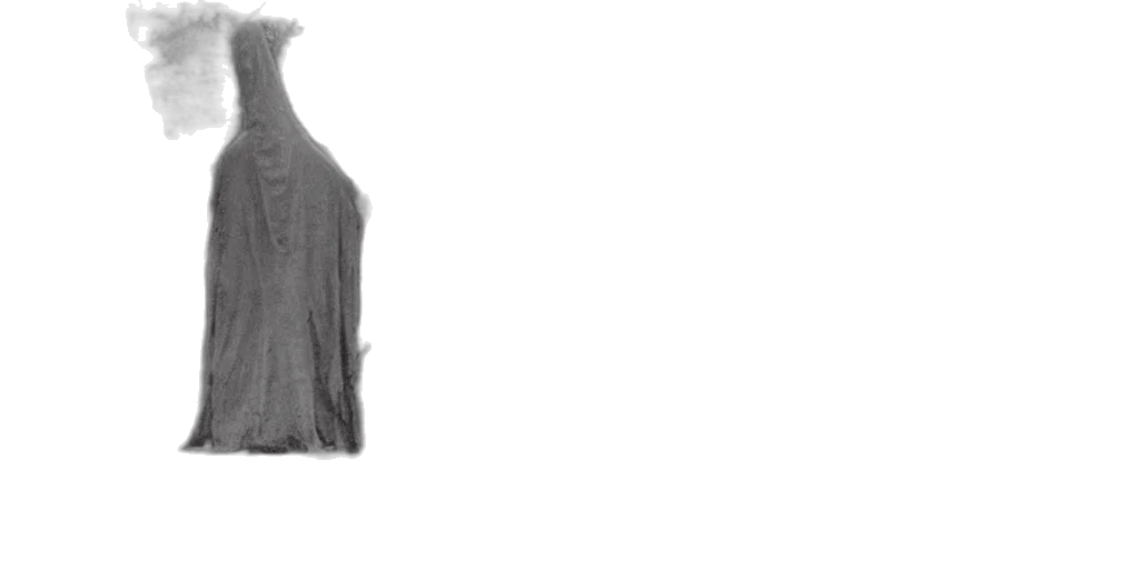 dress, jacket, mask, hair transparent PNG cut-out