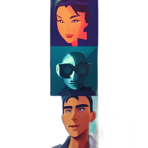 face, staff, mask, umbrella transparent PNG cut-out