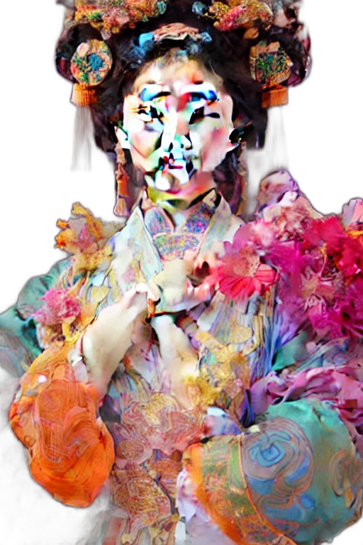 mask, face, robot, flower transparent PNG cut-out