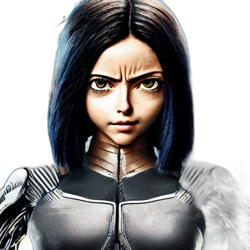 face, comic book art, concept art, fantasy art transparent PNG cut-out