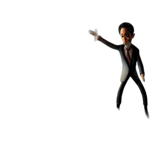 staff, robot, jacket, creature, 3d render, concept art, cartoon, pixel art transparent PNG cut-out