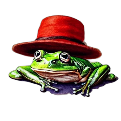 hat, animal, creature, face transparent PNG cut-out