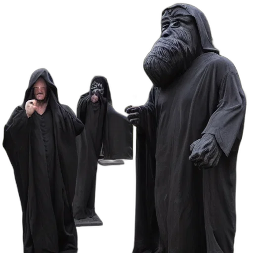 jacket, mask, concept art, 3d render transparent PNG cut-out