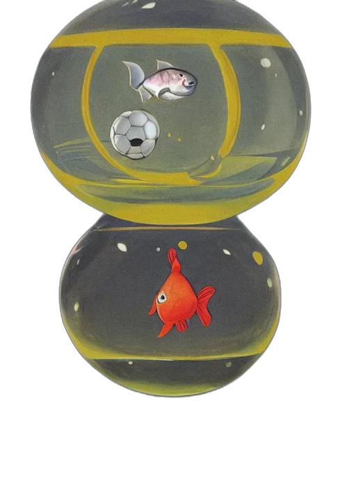 3d render, photorealistic, outer space, fish transparent PNG cut-out