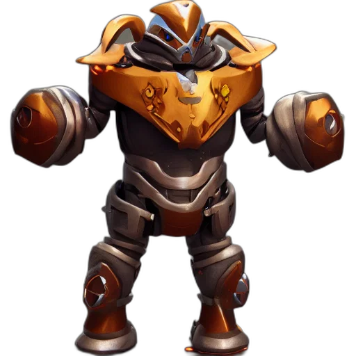 robot, weapon, staff, mask transparent PNG cut-out