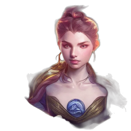 face, jewelry, crown, dress, fantasy art, concept art, photorealistic, pixel art transparent PNG cut-out