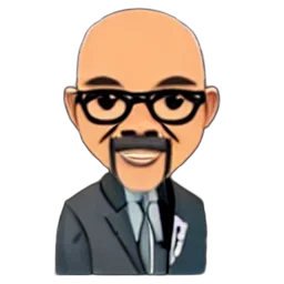 staff, cartoon, concept art, samuel, jackson, emoji transparent PNG cut-out