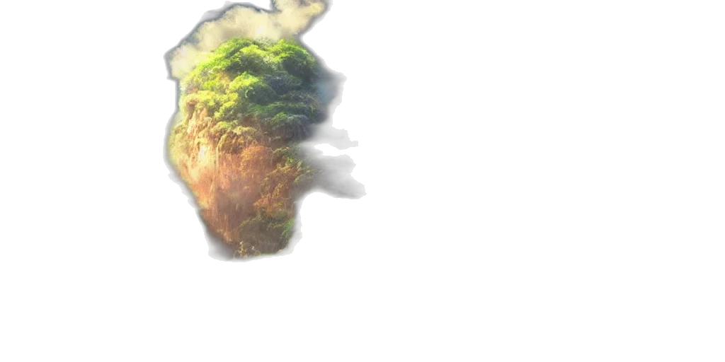 concept art, 3d render, photorealistic, fog transparent PNG cut-out