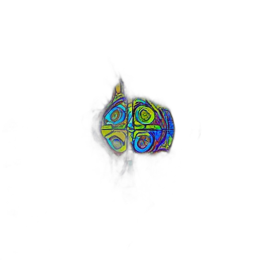 jewelry, crown, mask, staff, pixel art, 3d render, fantasy art, vaporwave transparent PNG cut-out