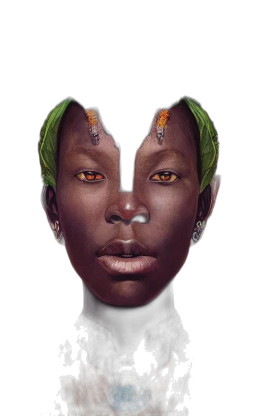 face, mask, dragon, creature, photorealistic, concept art, 3d render, fantasy art transparent PNG cut-out