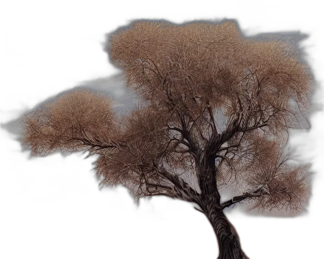 tree, hair, dragon, creature transparent PNG cut-out