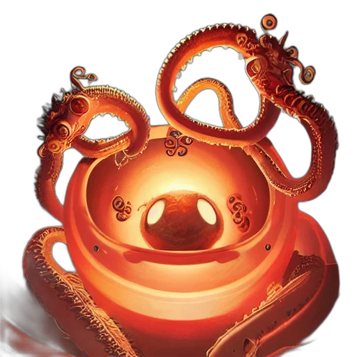 mask, creature, crown, dragon transparent PNG cut-out