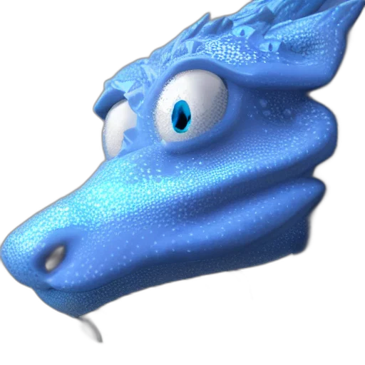 dragon, animal, creature, staff transparent PNG cut-out