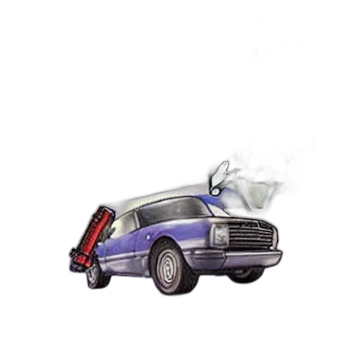 car, weapon, concept art, pixel art transparent PNG cut-out