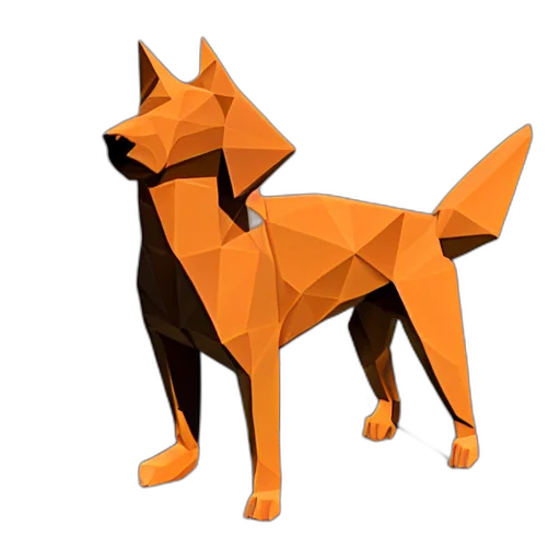 animal, creature, staff, umbrella, 3d render, concept art, pixel art, photorealistic transparent PNG cut-out