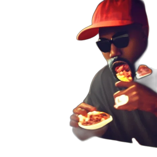food, jacket, hat, 3d render transparent PNG cut-out