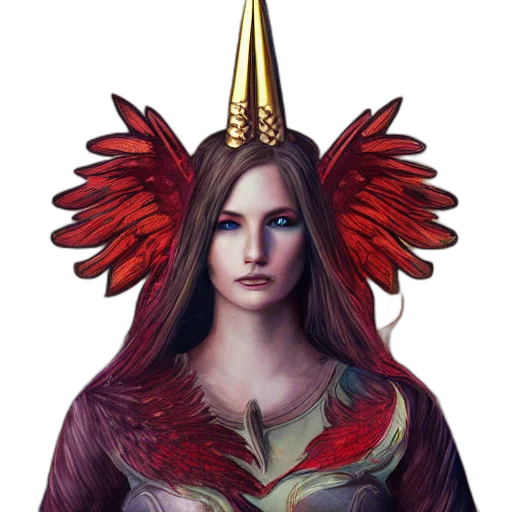 crown, staff, dragon, jewelry, fantasy art, concept art, pixel art, photorealistic transparent PNG cut-out