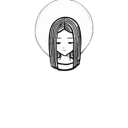 hair, face, jewelry, mask transparent PNG cut-out