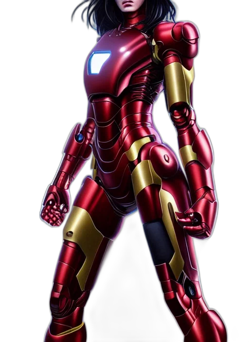 robot, weapon, concept art, 3d render transparent PNG cut-out