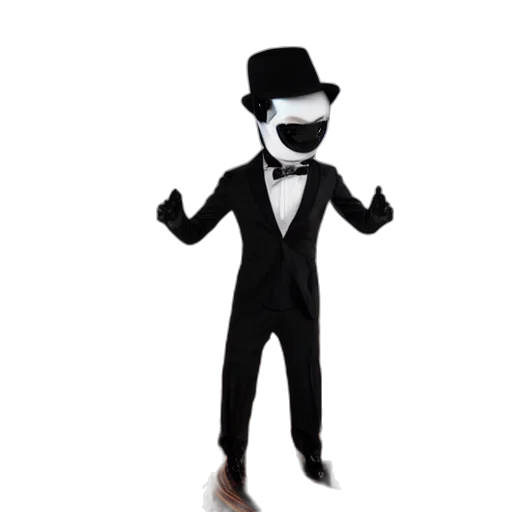hat, staff, mask, robot, 3d render, cartoon, concept art, alien transparent PNG cut-out