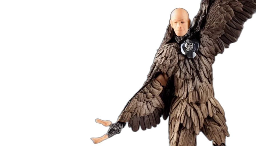 jacket, creature, animal, mask, concept art, 3d render, action, figure transparent PNG cut-out