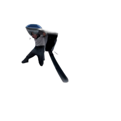 umbrella, staff, hat, shoes transparent PNG cut-out