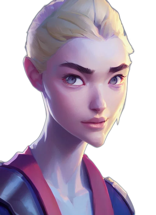 face, robot, staff, concept art transparent PNG cut-out