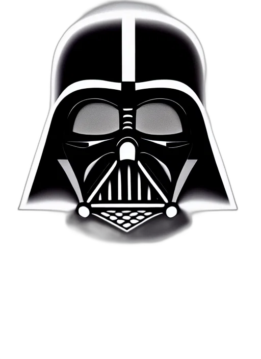 mask, face, staff, comic book art, cartoon, photorealistic, pixel art, darth transparent PNG cut-out