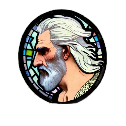 face, staff, sword, pixel art, fantasy art, comic book art, concept art, detailed transparent PNG cut-out
