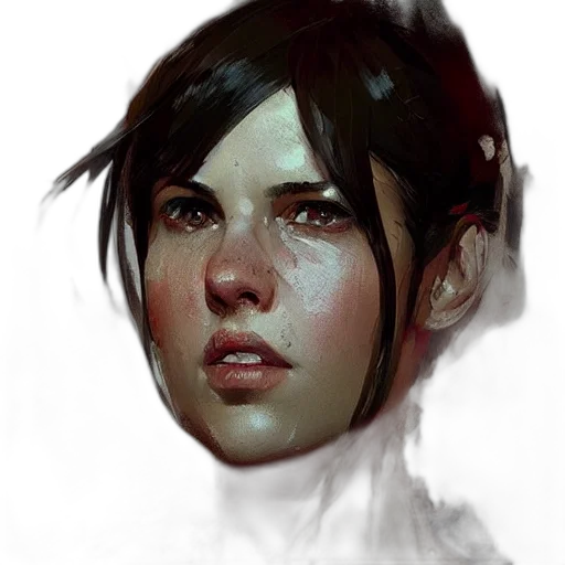 face, mask, robot, creature, photorealistic, concept art, fantasy art, oil painting transparent PNG cut-out