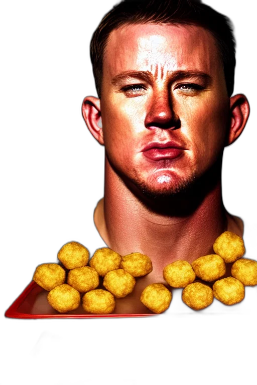 food, photorealistic, head, shot transparent PNG cut-out