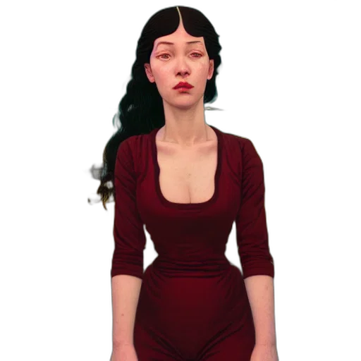 dress, concept art, fantasy art, 3d render transparent PNG cut-out