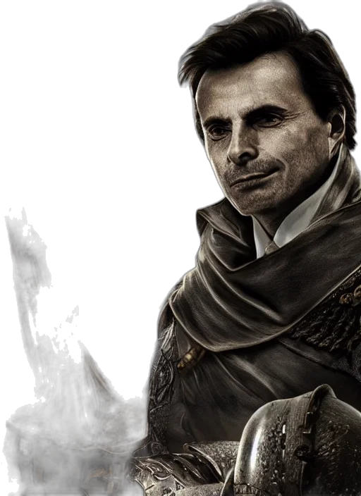 face, staff, fantasy art, concept art transparent PNG cut-out