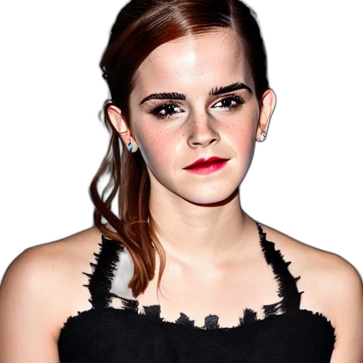 dress, face, hair, emma transparent PNG cut-out