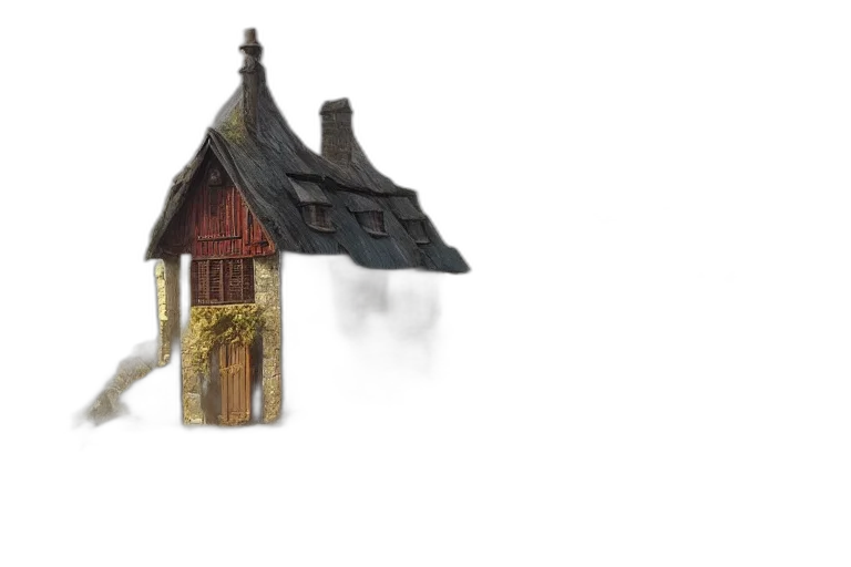 building, furniture, bottle, 3d render transparent PNG cut-out