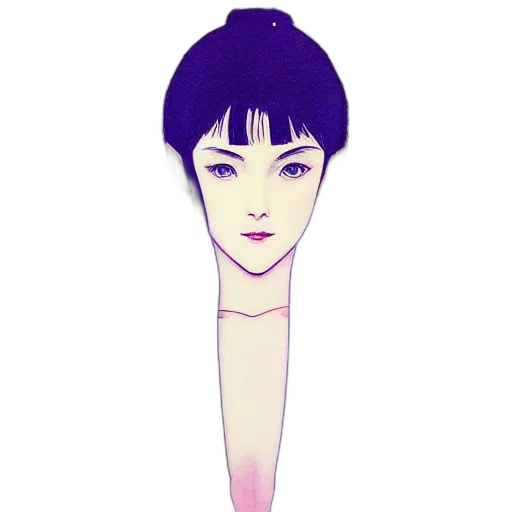staff, face, umbrella, hair transparent PNG cut-out