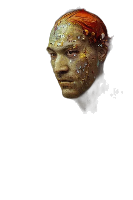 face, mask, crown, robot, photorealistic, concept art, pixel art, fantasy art transparent PNG cut-out